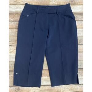 Swing Bette&court Womens Size 4 Navy Blue Golf Capris “Tanya Fit”